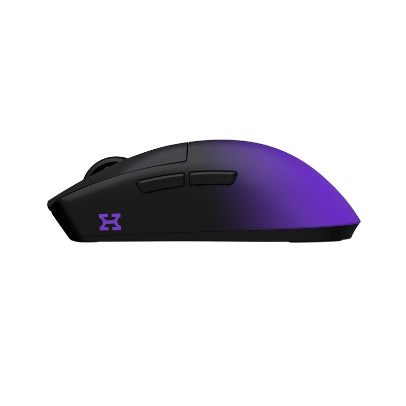 Мышка HATOR Hellyberry HM47 Pro Black-violet gradient - фото 1 Мышка HATOR Hellyberry HM47 Pro Black-violet gradient - фото 1