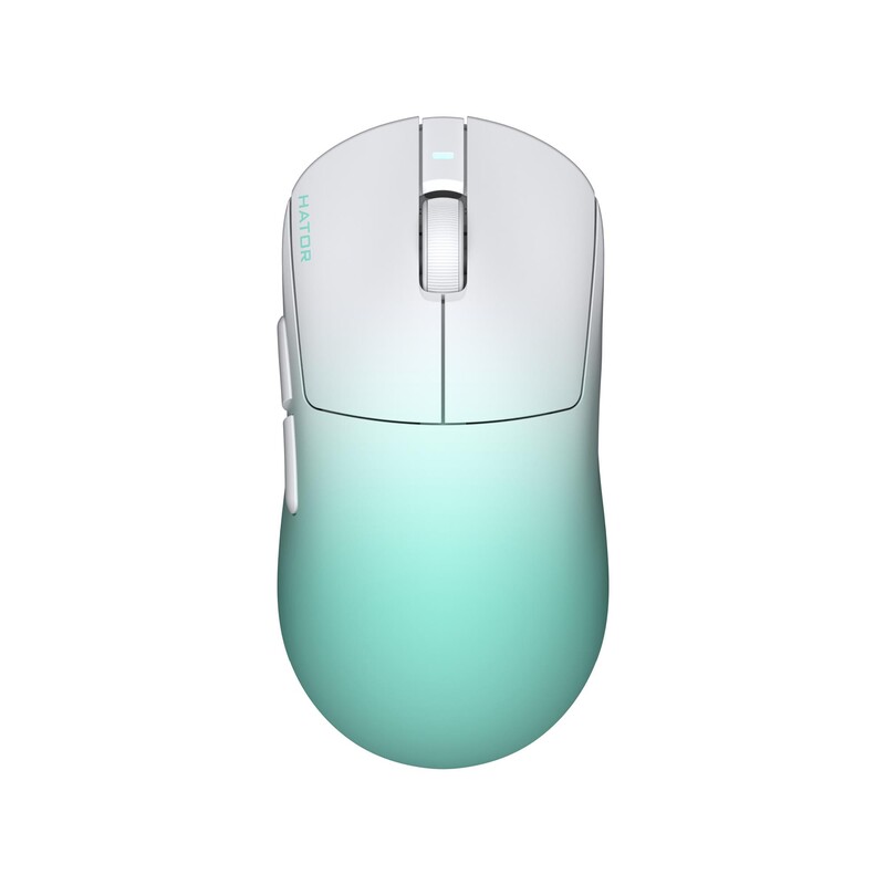 Мышка HATOR Quasar 3 ULTIMA 8K Wireless (HTM761) White/Mint
