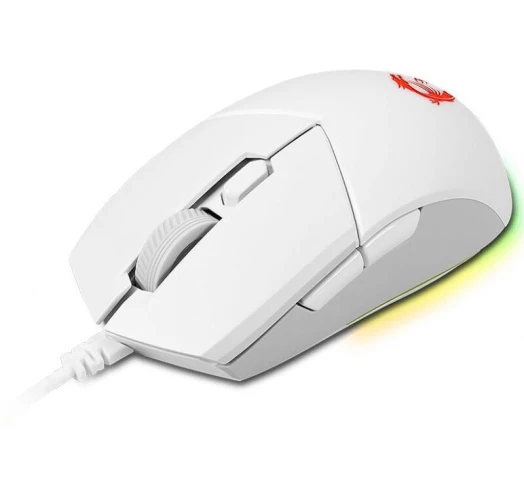 Мышка MSI Clutch GM11 White (S12-0401950-CLA) - фото 1 Мышка MSI Clutch GM11 White (S12-0401950-CLA) - фото 1