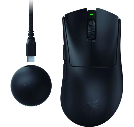 Мышка RAZER DeathAdder V4 PRO Wireless, black (RZ01-05330100-R3G1)