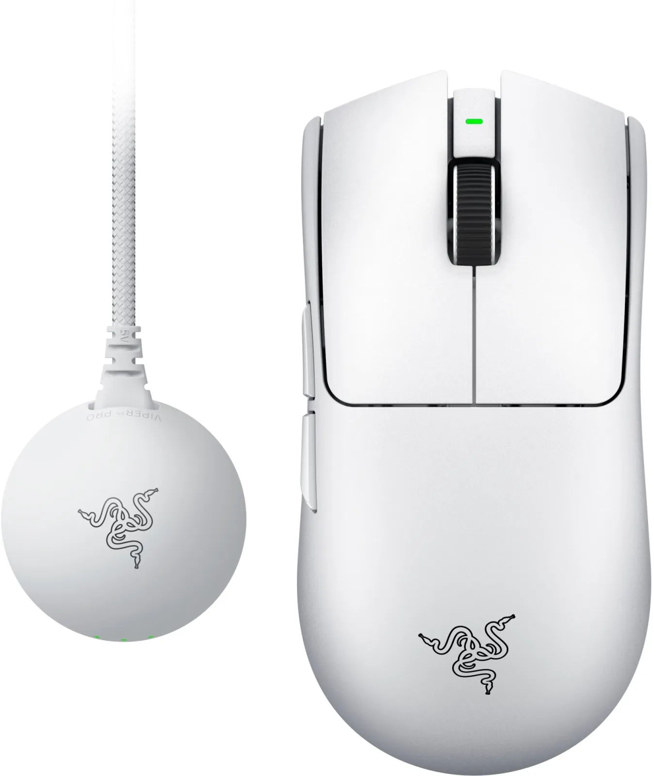 Мышка RAZER Viper V4 PRO Wireless, white (RZ01-05630200-R3G1) - фото 2