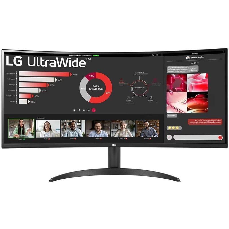 Монітор LG 34WR50QC-B.ADRZ