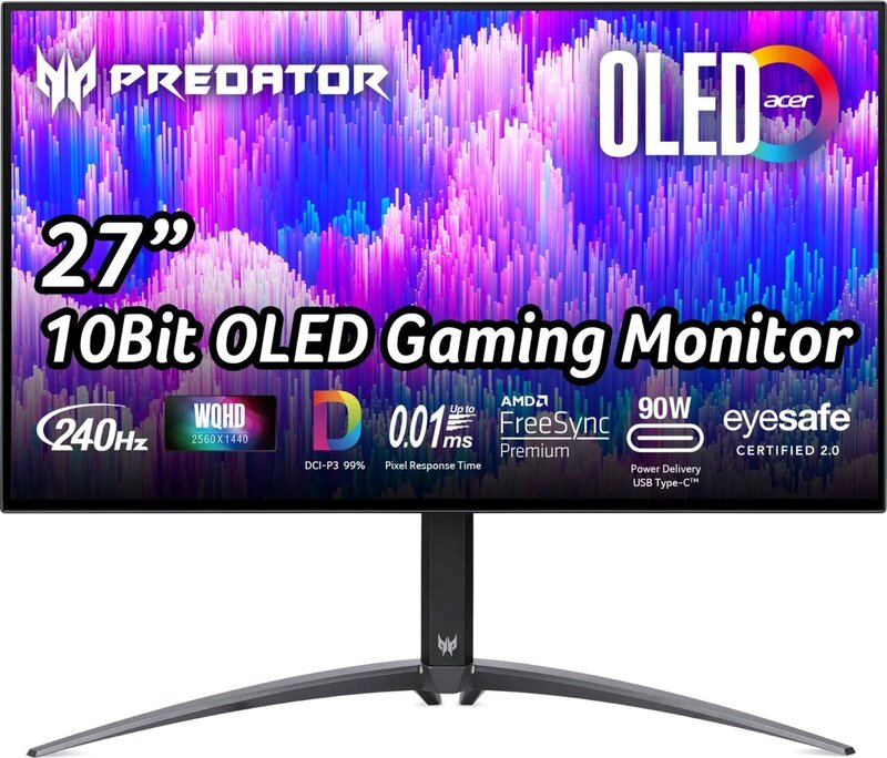 Монітор Acer Predator X27Ubmiipruzx (UM.GXXEE.001)
