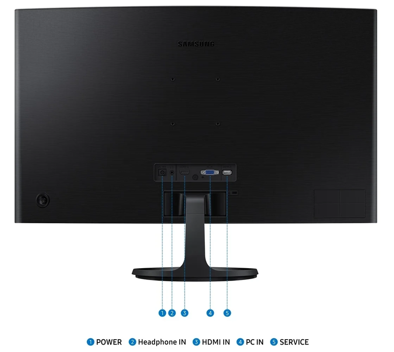 Монітор 24" Samsung LS24D360GAIXCI - фото 3 Монітор 24" Samsung LS24D360GAIXCI - фото 3