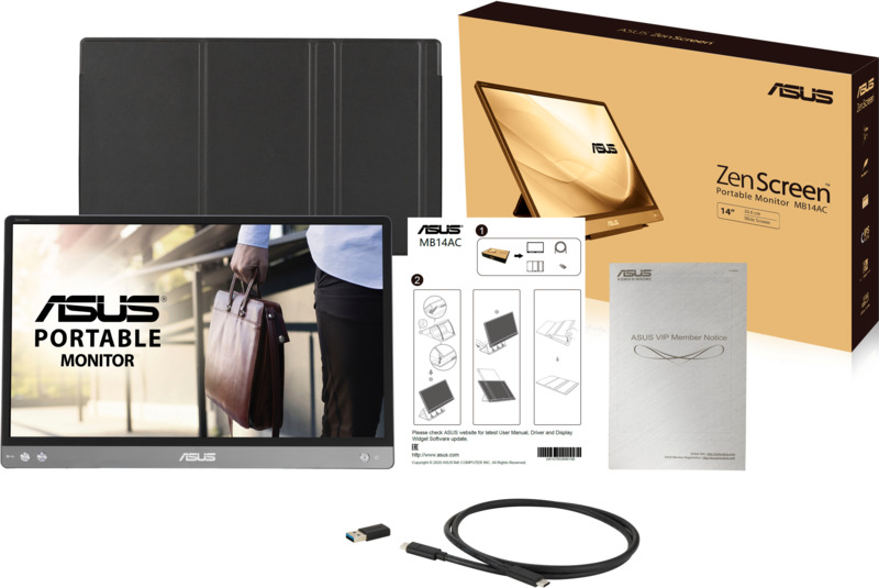 Портативний монітор ASUS MB14AC (90LM0631-B01170) - фото 3