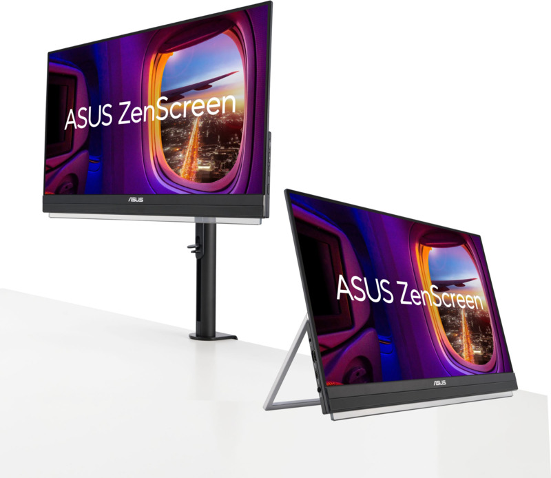 Портативний монітор ASUS ZenScreen MB229CF (90LM08S5-B01A70) - фото 1