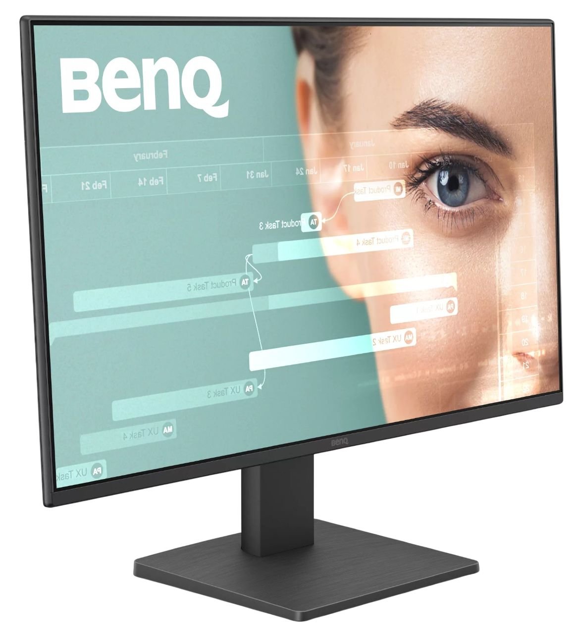 Монитор BenQ GW2491 Ultra-slim Bezel (9H.LNELJ.LBE) - фото 1