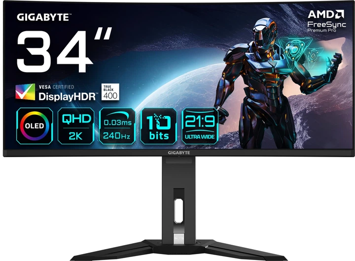Монітор Gigabyte MO34WQC2 EK