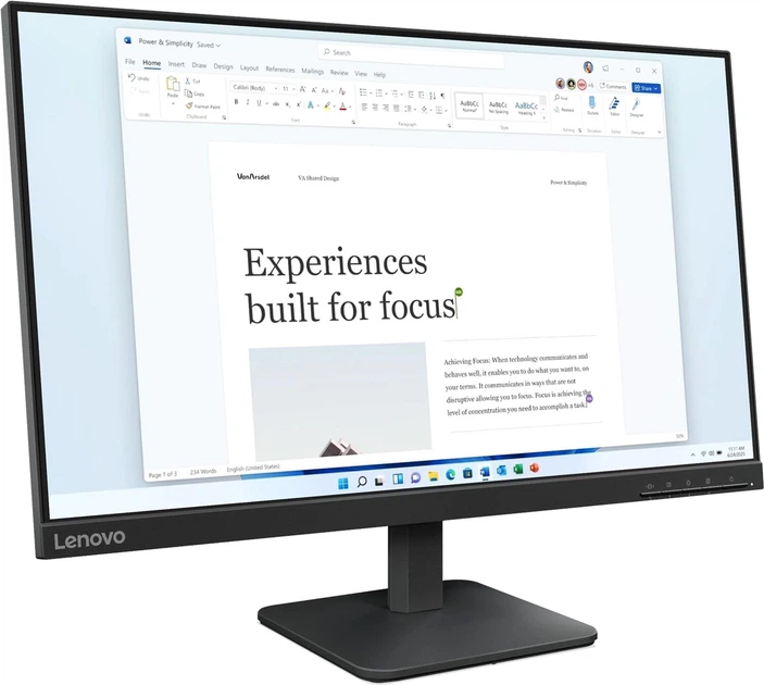 Монитор Lenovo L24-4E (68C2KAC1UA) - фото 2 Монитор Lenovo L24-4E (68C2KAC1UA) - фото 2