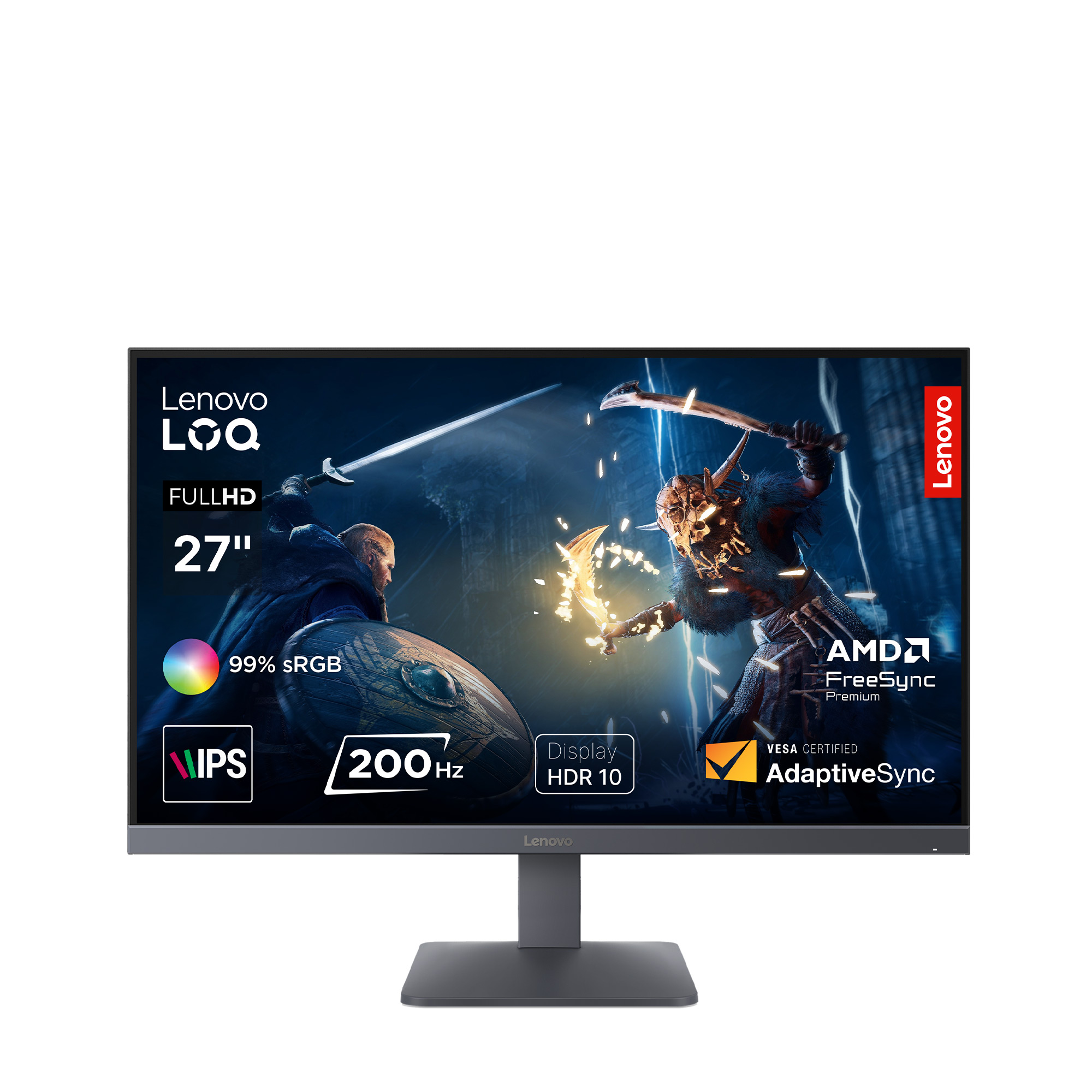 Монітор Lenovo LOQ 27-10 Grey (68F2GACBUA)