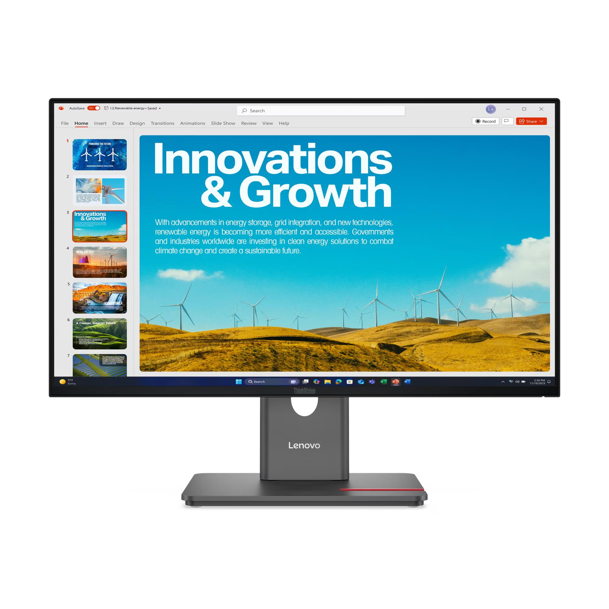 Монітор Lenovo P24QD-40 (64B1GAT1UA)