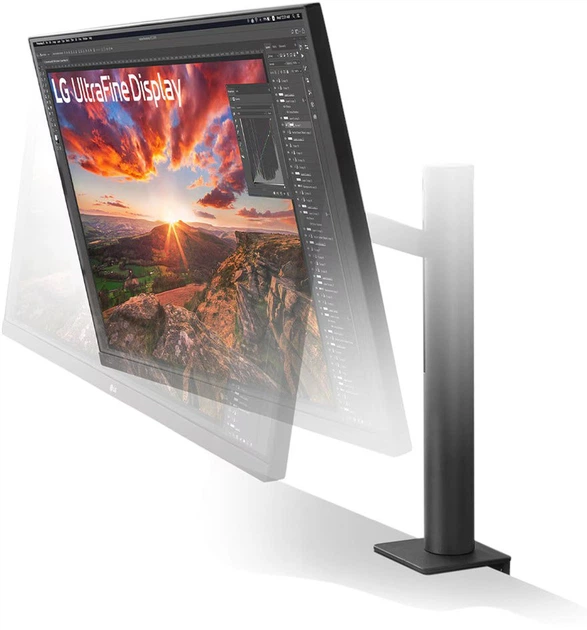 Монітор LG UltraFine Display ergo 32UN880K-B - фото 3
