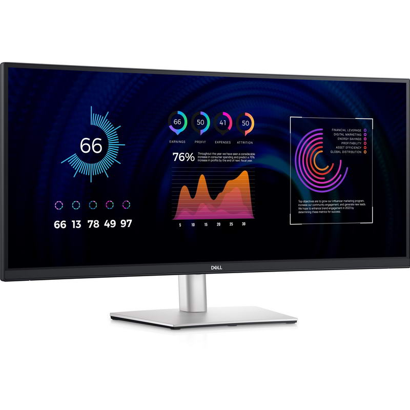 Монітор DELL 34" P3424WE (210-BGTY)