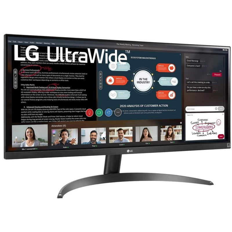 Монитор LG 29" UltraWide 29WP500-B - фото 8 Монитор LG 29" UltraWide 29WP500-B - фото 8