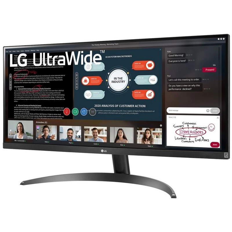 Монитор LG 29" UltraWide 29WP500-B - фото 2 Монитор LG 29" UltraWide 29WP500-B - фото 2