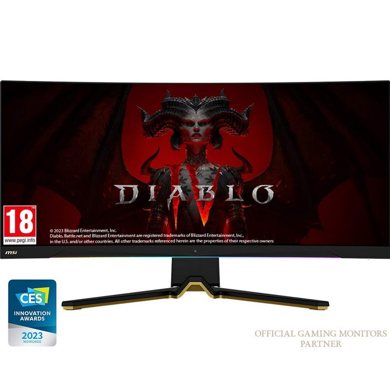 Монитор MSI 34.18" MEG342C-QD OLED CURVED (9S6-3DC44T-002) - фото 3 Монитор MSI 34.18" MEG342C-QD OLED CURVED (9S6-3DC44T-002) - фото 3