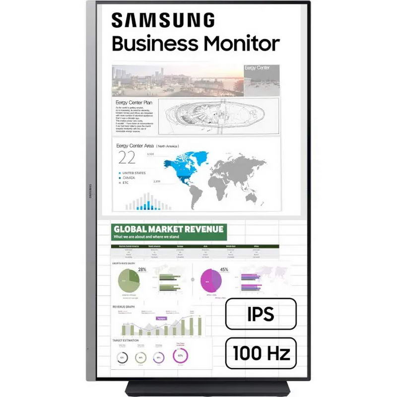 Монітор Samsung 23.8" S24C430 (LS24C430GAIXCI) - фото 3