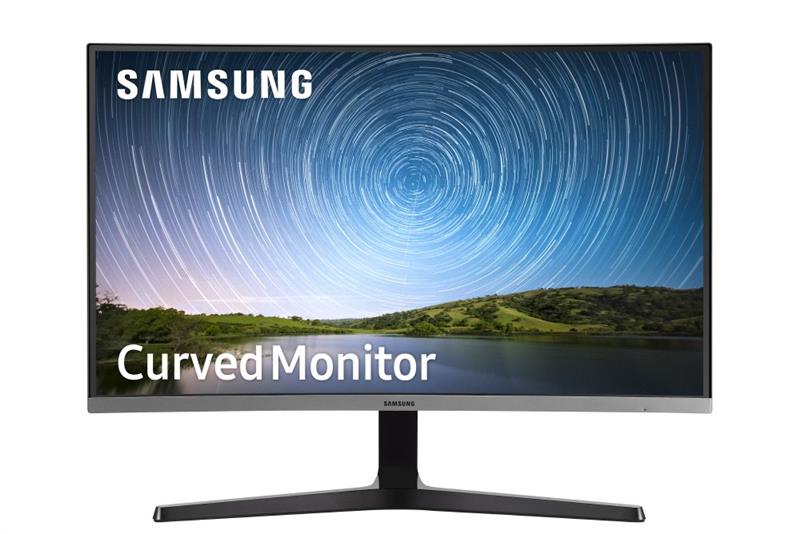 Монітор Samsung 27" C27R500 (LC27R500FHIXCI) VA Dark Gray Curved