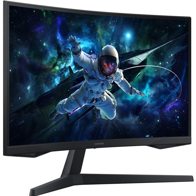 Монітор Samsung 27" Odyssey G5 S27CG550 (LS27CG550EIXCI) Black - фото 2 Монітор Samsung 27" Odyssey G5 S27CG550 (LS27CG550EIXCI) Black - фото 2