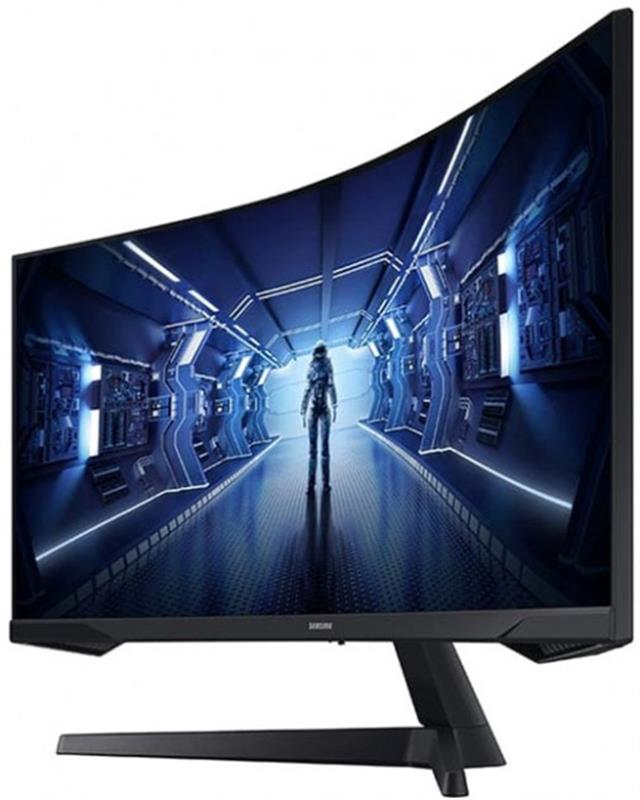 Монітор Samsung 34" Odyssey G5 (LC34G55TWWIXCI) VA Black Curved 165Hz - фото 5