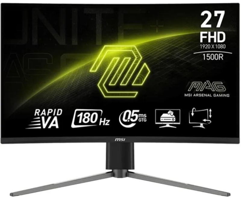 Монітор MSI MAG 27C6PF (9S6-3CE14M-008)