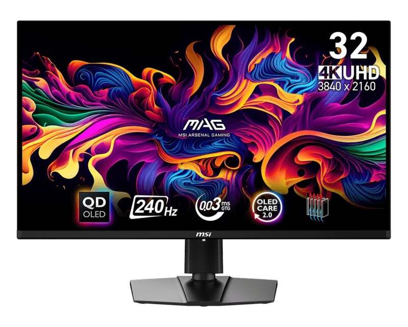 Монитор MSI MAG 321UPX QD-OLED (9S6-3DD39T-001)