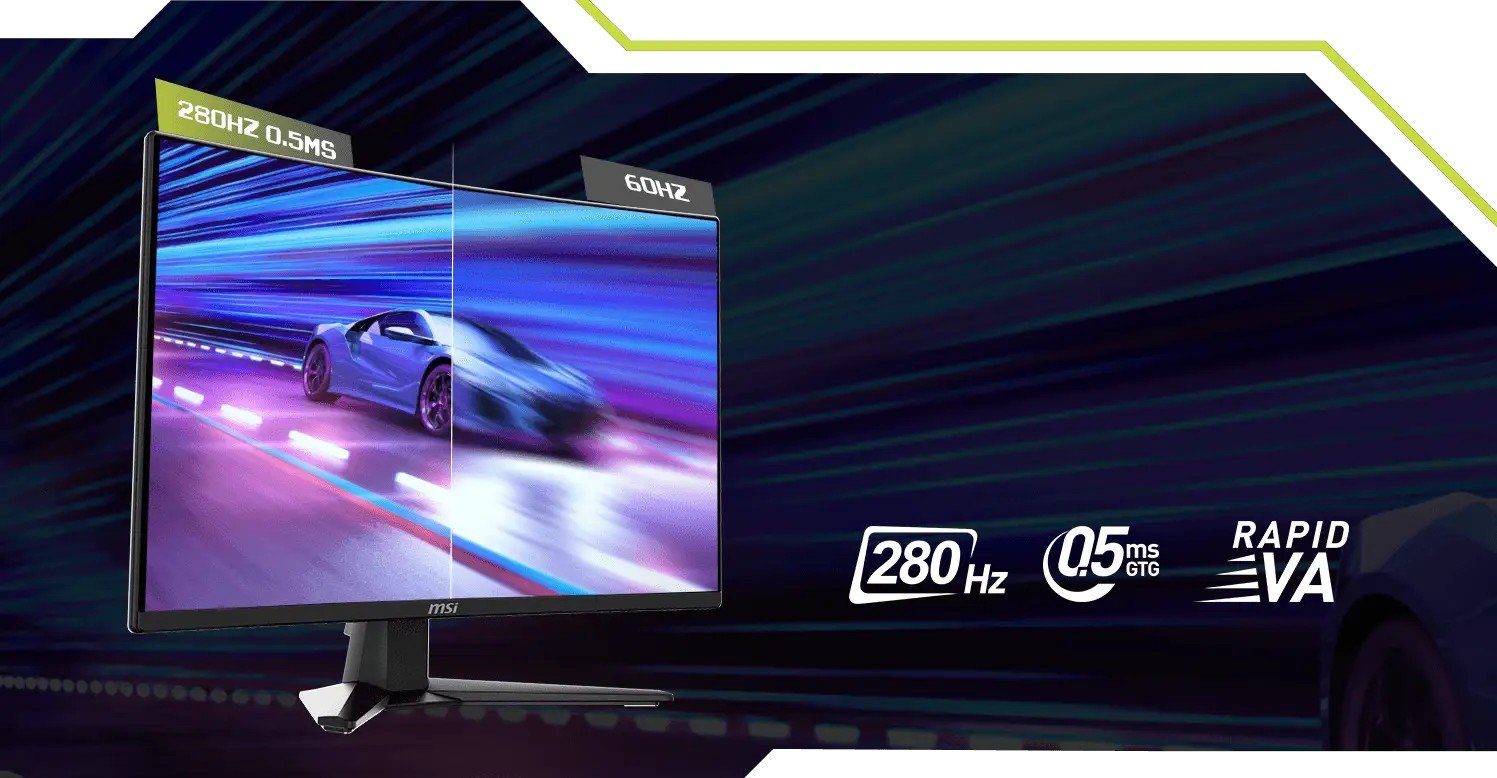 Монитор MSI MAG 276CXF Black Curved - фото 6 Монитор MSI MAG 276CXF Black Curved - фото 6