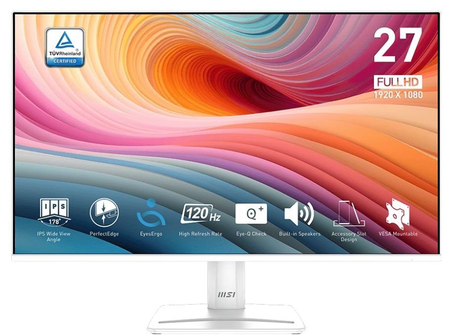 Монітор MSI Pro MP275W E2 White