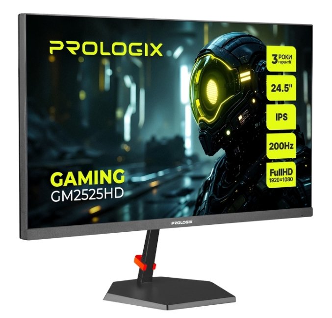 Монітор Prologix Gaming GM2525HD Black - фото 2 Монітор Prologix Gaming GM2525HD Black - фото 2