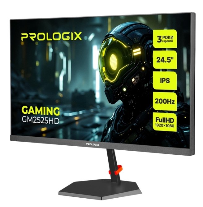 Монітор Prologix Gaming GM2525HD Black - фото 3 Монітор Prologix Gaming GM2525HD Black - фото 3