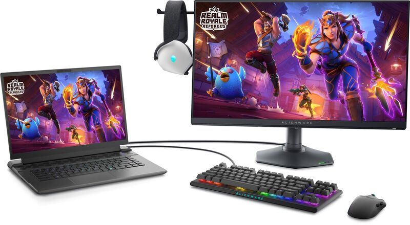 Монитор Alienware AW2724HF (210-BHTM) - фото 3 Монитор Alienware AW2724HF (210-BHTM) - фото 3