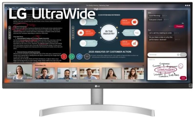 Монитор LG UltraWide 29WN600-W