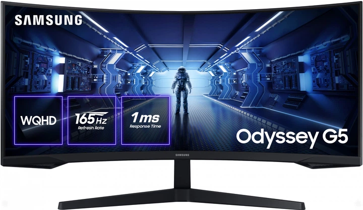 Монітор Samsung Odyssey G5 (LC34G55TWWIXUA)