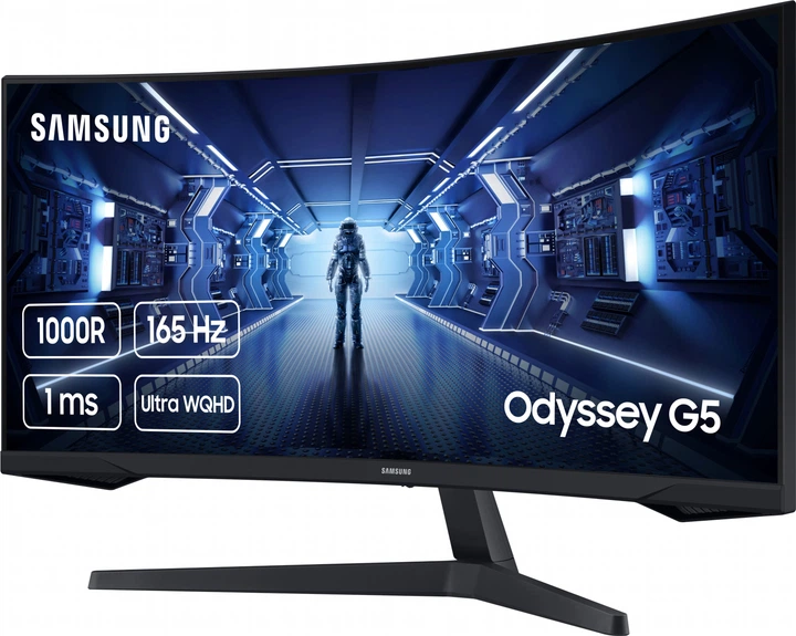 Монітор Samsung Odyssey G5 (LC34G55TWWIXUA) - фото 2 Монітор Samsung Odyssey G5 (LC34G55TWWIXUA) - фото 2
