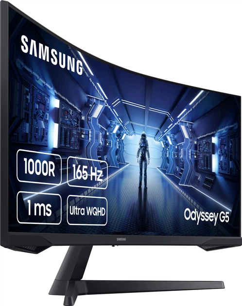 Монітор Samsung Odyssey G5 (LC34G55TWWIXUA) - фото 3 Монітор Samsung Odyssey G5 (LC34G55TWWIXUA) - фото 3