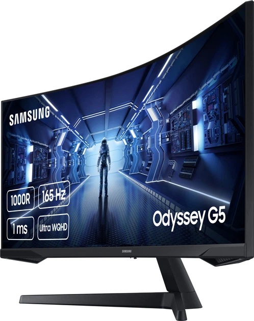 Монітор Samsung Odyssey G5 (LC34G55TWWIXUA) - фото 4 Монітор Samsung Odyssey G5 (LC34G55TWWIXUA) - фото 4