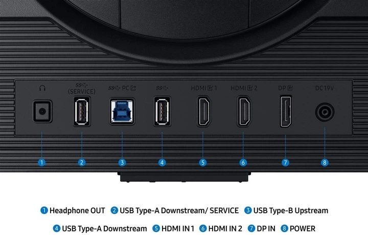 Монітор Samsung Odyssey G7 (LS27FG706EIXUA) - фото 11