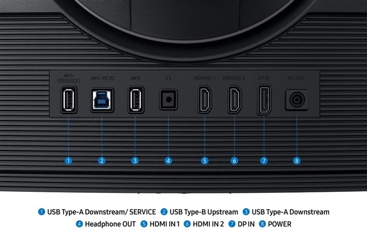 Монітор Samsung Odyssey G7 (LS40FG756EIXUA) - фото 12 Монітор Samsung Odyssey G7 (LS40FG756EIXUA) - фото 12