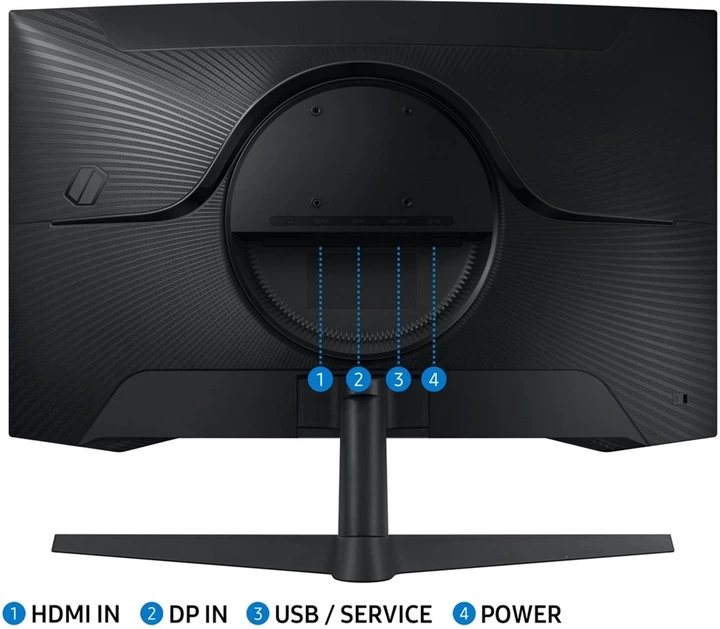 Монітор Samsung LS32CG550EIXUA - фото 7 Монітор Samsung LS32CG550EIXUA - фото 7