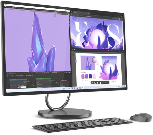 Моноблок Lenovo Yoga AIO 9 32IRH8 (F0HJ001BRK) Storm Grey - фото 2