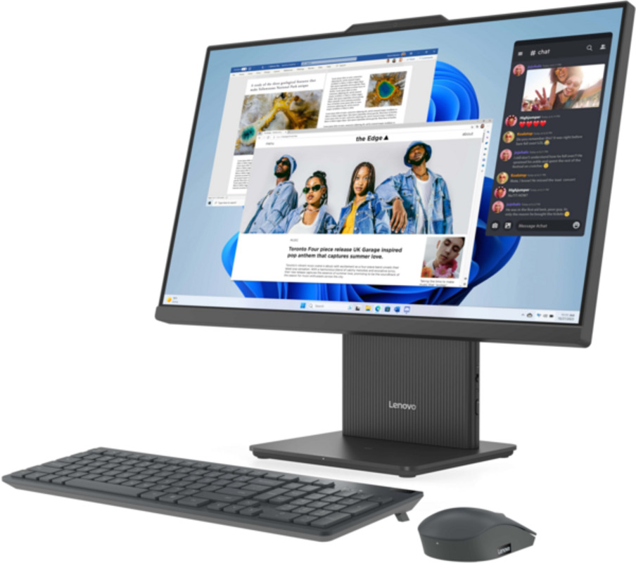Моноблок Lenovo IdeaCentre AIO 24IRH9 (F0HN008UUO) Luna Grey - фото 1