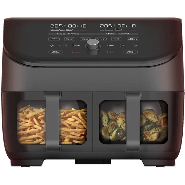 Мультипіч Instant Vortex Plus Double Basket ClearCook