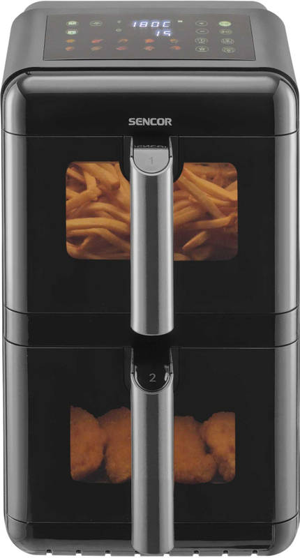 Мультипечь Sencor Dual Vita Fryer SFR1250BK