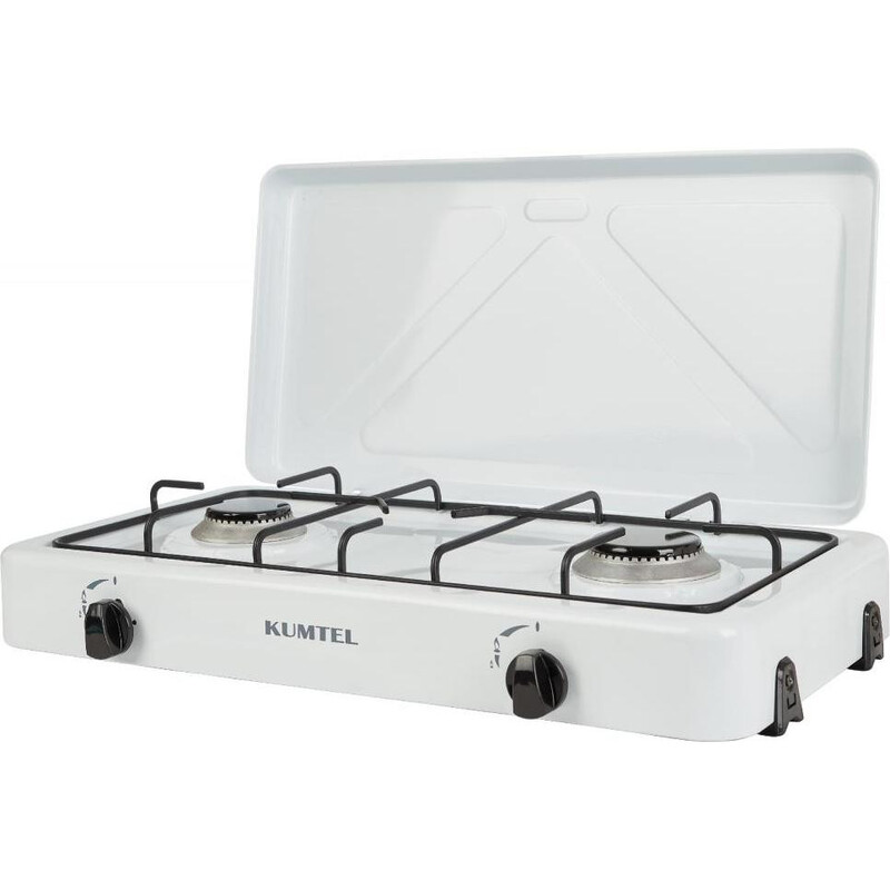 Настольная газовая плита Kumtel ko-102 White Painted