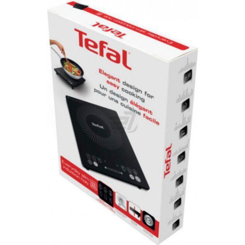 Настільна плита електрична Tefal Everyday Slim IH210801 Europe - фото 5 Настільна плита електрична Tefal Everyday Slim IH210801 Europe - фото 5