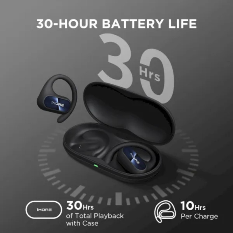 Навушники TWS 1More EF606 Fit SE Open Earbuds S30 Black - фото 2 Навушники TWS 1More EF606 Fit SE Open Earbuds S30 Black - фото 2