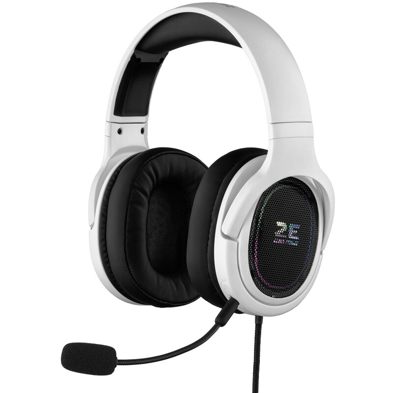 Наушники 2E HG330 RGB USB 7.1 White (2E-HG330WT-7.1)