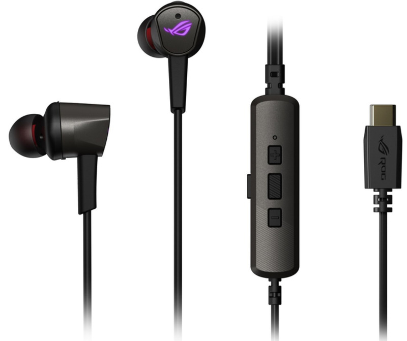 Наушники ASUS ROG Cetra II USB-C Black (90YH02S0-B2UA00)