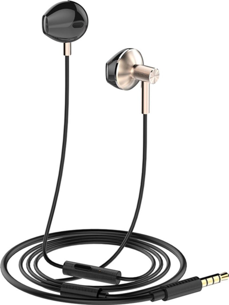 Наушники ColorWay 3.5 mm Wired Earphone Blast 2 Black (CW-WD02BK) - фото 1