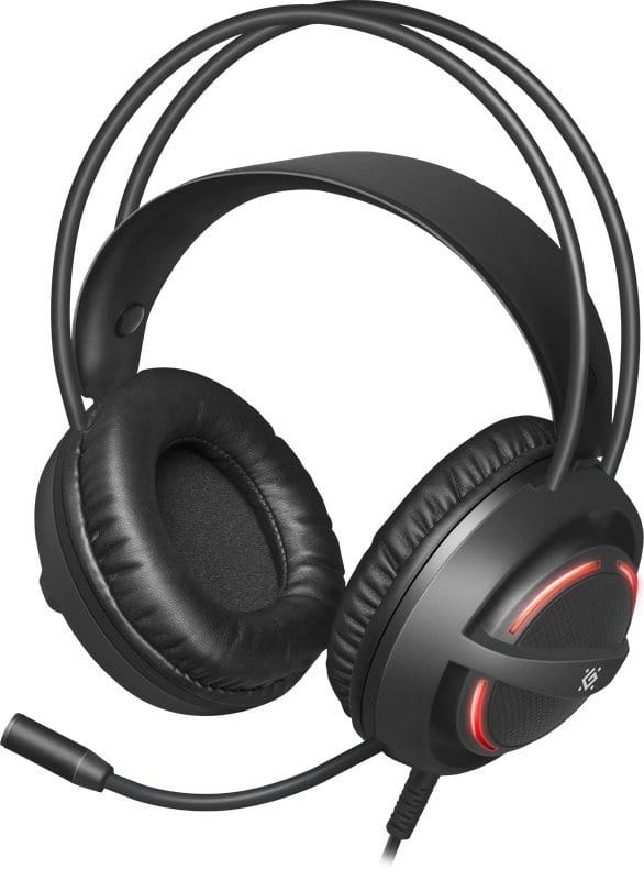 Наушники Defender Dexter RGB Black (64595)